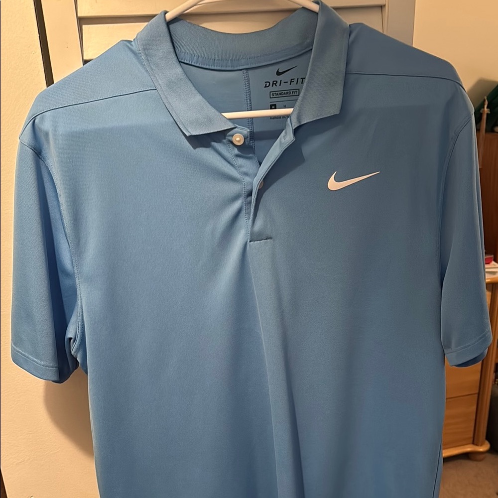 Nike Blue Performance Polo Shirt